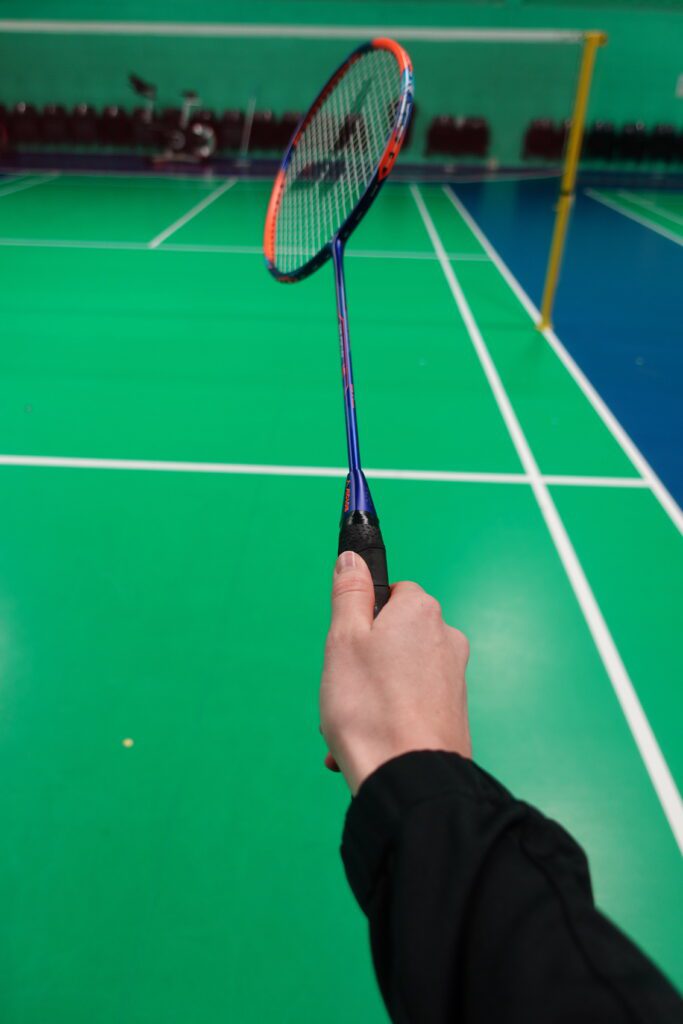 Left-handed people have a slight advantage in badminton