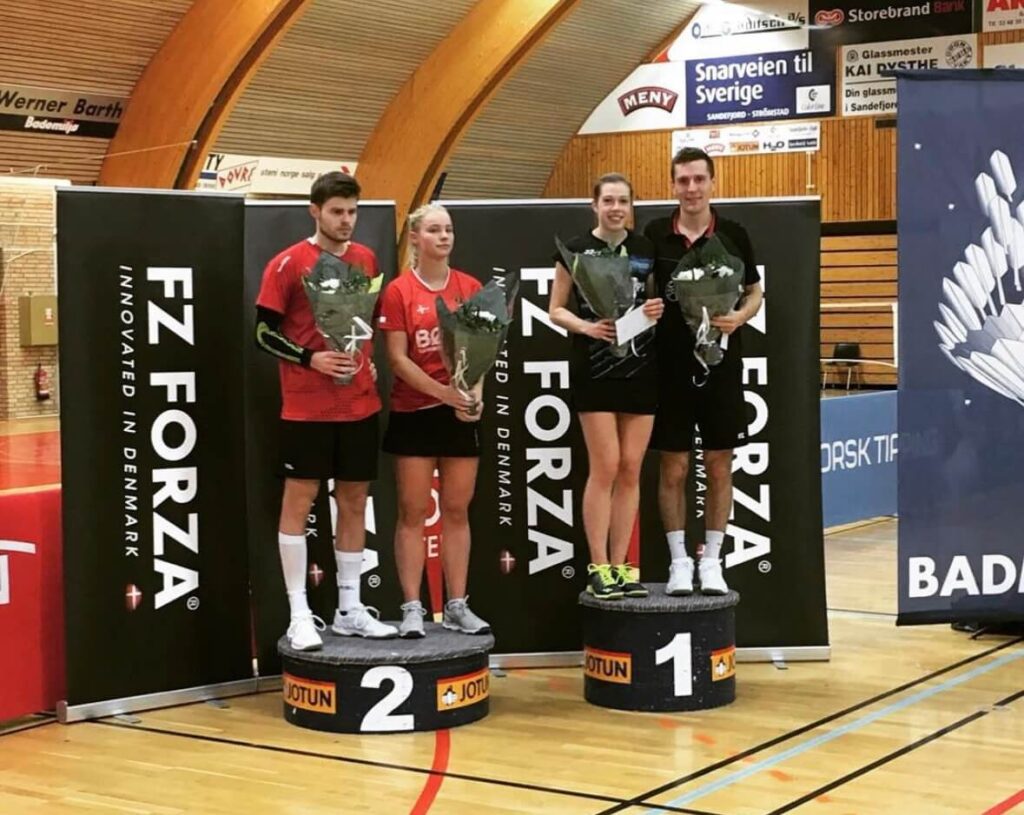 Our first tournament win at the Norway International